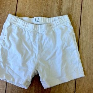 white gap shorts for underneath dresses